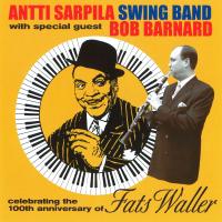 Artwork for Celebrating the 100th Anniversary of Fats Waller by Antti Sarpila Swing Band