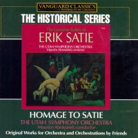 Artwork for Homage to Satie: Orchestral & Orchestrated Works by Maurice Abravanel