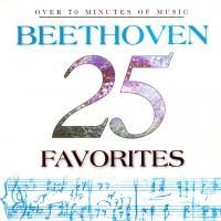 Artwork for 25 Beethoven Favorites by Various Artists