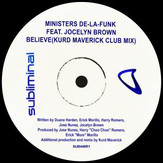 Artwork for Believe (Ministers Vocal Mix)
