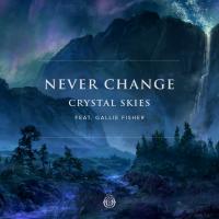 Artwork for Never Change by Crystal Skies