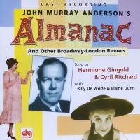 Artwork for John Murray Anderson's Almanac by Soundtrack / Cast Album