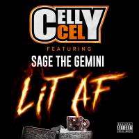 Artwork for Lit AF (feat. Sage The Gemini) by Celly Cel