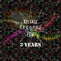 Artwork for Voltage Records EDM: 3 Years by Various Artists