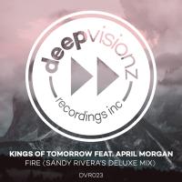 Artwork for Fire (feat. April Morgan) [Sandy Rivera's Deluxe Mix] by Kings of Tomorrow