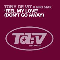 Artwork for Feel My Love (Don’t Go Away) by Tony De Vit