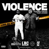 Artwork for Violence (feat. Fade Luciuno) by Young Sagg