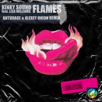 Artwork for Flames by Kinky Sound