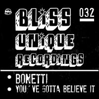 Artwork for You've Gotta Believe It (Original Mix) by Bonetti