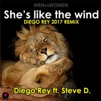 Artwork for MENvsWOMEN 2017 - She's like the wind by Diego Rey