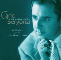 Artwork for Carlo Bergonzi - The Sublime Voice by Carlo Bergonzi