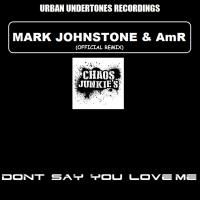 Artwork for Dont Say You Love Me (Mark Johnstone & AmR Official Remix) by Chaos Junkies