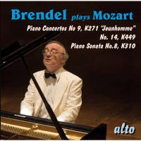 Artwork for Mozart:  Brendel Plays Mozart - Piano Concertos Nos. 9 & 14; Piano Sonata No. 8 by Alfred Brendel