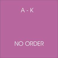 Artwork for No Order by A. K.