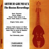 Artwork for Arthur Grumiaux: The Boston Recordings by Arthur Grumiaux