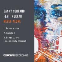 Artwork for Never Alone by Danny Serrano