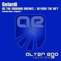 Artwork for As The Morning Breaks / Beyond The Rift by Gelardi