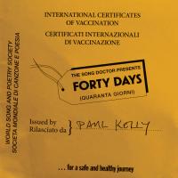 Artwork for Forty Days by Paul Kelly