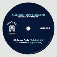 Artwork for Funky Party/ Malizia by Alek Soltirov