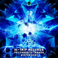 Artwork for Hi-Trip Records Psychedelic Trance Winter 2021 by Various Artists