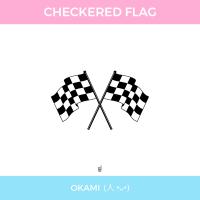 Artwork for Checkered Flag by OKAMI