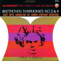Artwork for Beethoven: Symphonies No. 2 & 4 (Transferred from the Original Everest Records Master Tapes) by London Symphony Orchestra