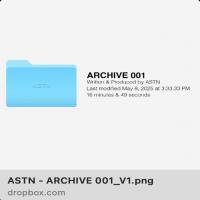 Artwork for Archive 001 by ASTN