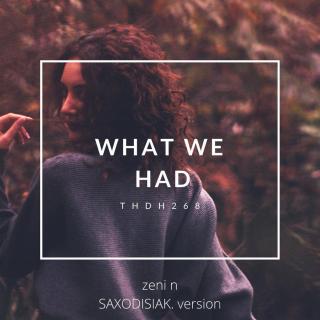 Artwork for What We Had (Sax Version) (Saxodiziak.version )