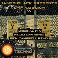 Artwork for Acid Warning by James Black Presents