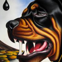 Artwork for Rottweilers by Isaac Zale