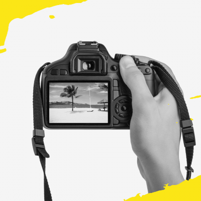 Artwork for Included: Vlogger Background