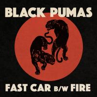 Artwork for Fast Car b/w Fire by Black Pumas