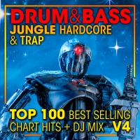 Artwork for Drum & Bass, Jungle Hardcore and Trap Top 100 Best Selling Chart Hits + DJ Mix V4 by DJ Acid Hard House