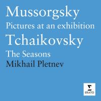 Artwork for Mussorgsky: Pictures at an Exhibition - Tchaikovsky: The Seasons by Mikhail Pletnev