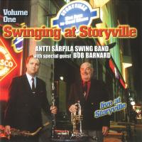 Artwork for Swinging at Storyville, Vol. 1 (Live) by Antti Sarpila Swing Band