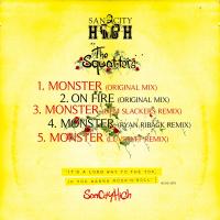 Artwork for Monster e.p. by The Squatters