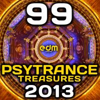 Artwork for Psy Trance Treasures 2013 (99 Best of Full-on, Progressive & Psychedelic Goa Hits) by Various Artists