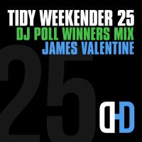 Artwork for Tidy Weekender 25: DJ Poll Winners Mix 25 by James Valentine